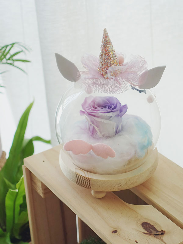 bubu-the-unicorn-preserved-rose-glass-globe