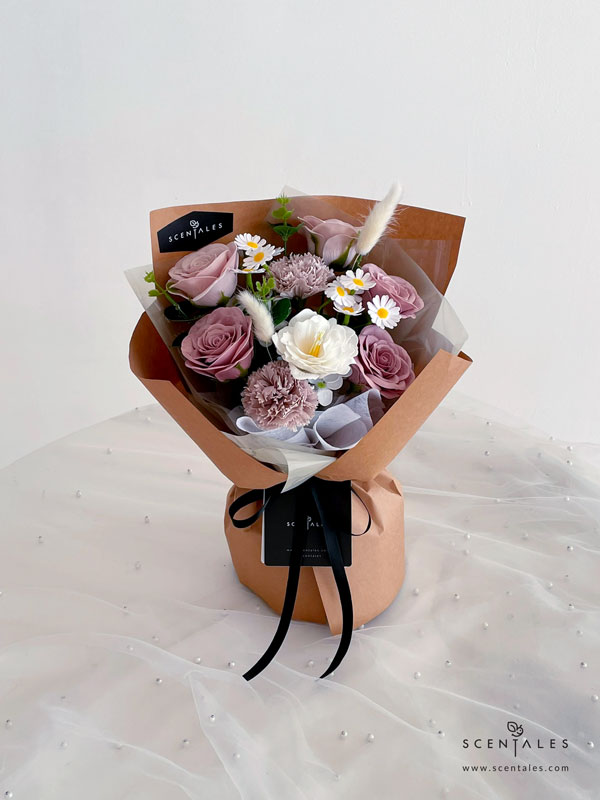 beckett-soap-flower-bouquet-01-600x800 Beckett Soap Flower Bouquet - Image 1