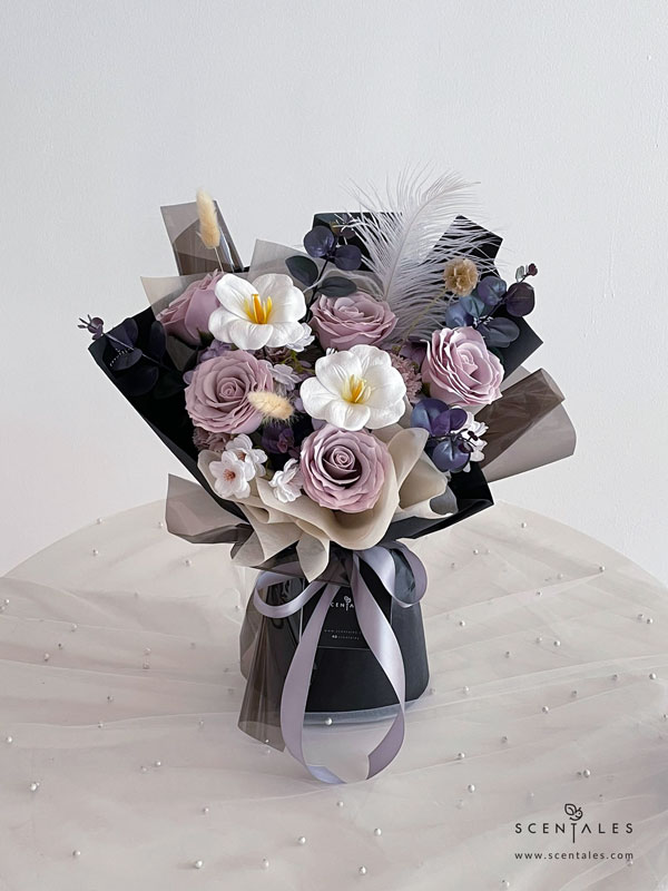 dedra-soap-flower-bouquet-01-600x800 Dedra Soap Flower Bouquet - Image 1
