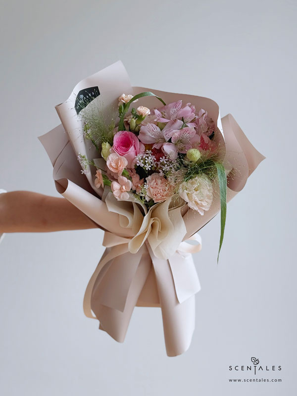 moments-before-sunrise-fresh-flower-bouquet-02-600x800 (Aug Special) Moments Before Sunrise Flower Bouquet - Image 2